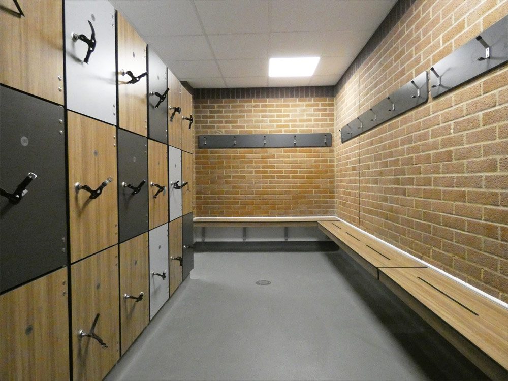 Changing Room Lockers and Furniture