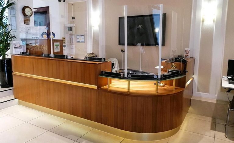 Reception Desk Screens - Available for Order Now | Nokk