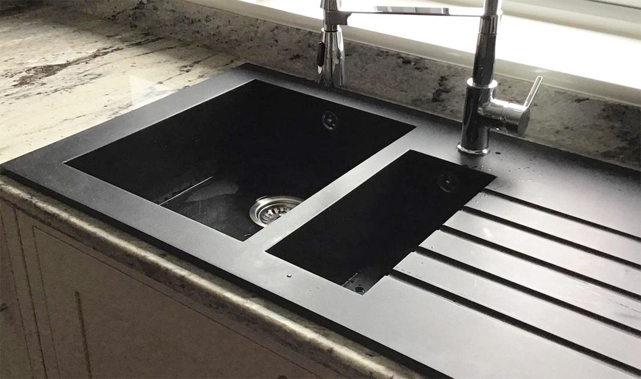 corian kitchen sink replacement