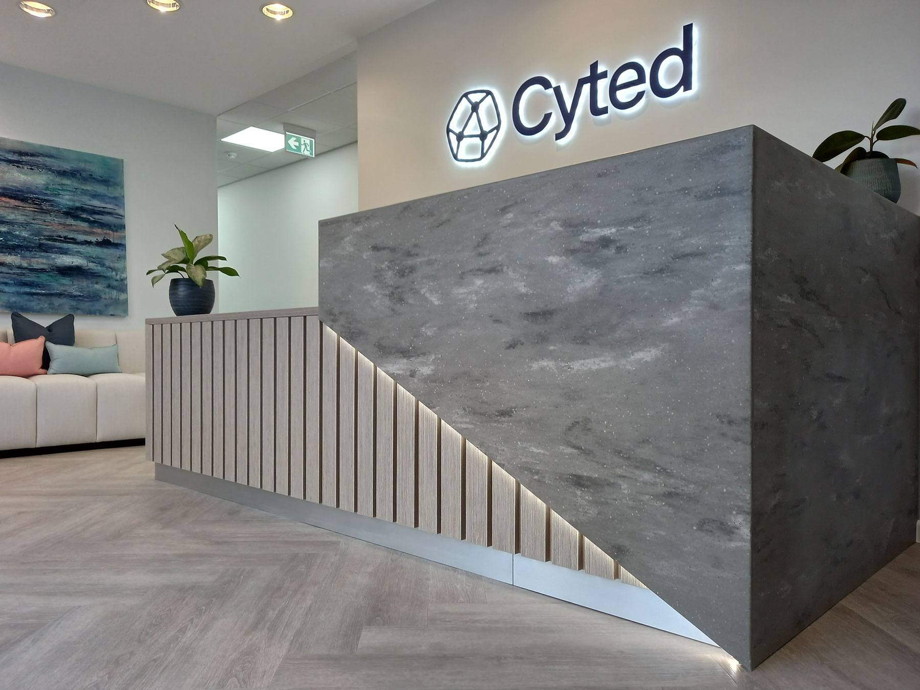 Corian Reception Desks UK