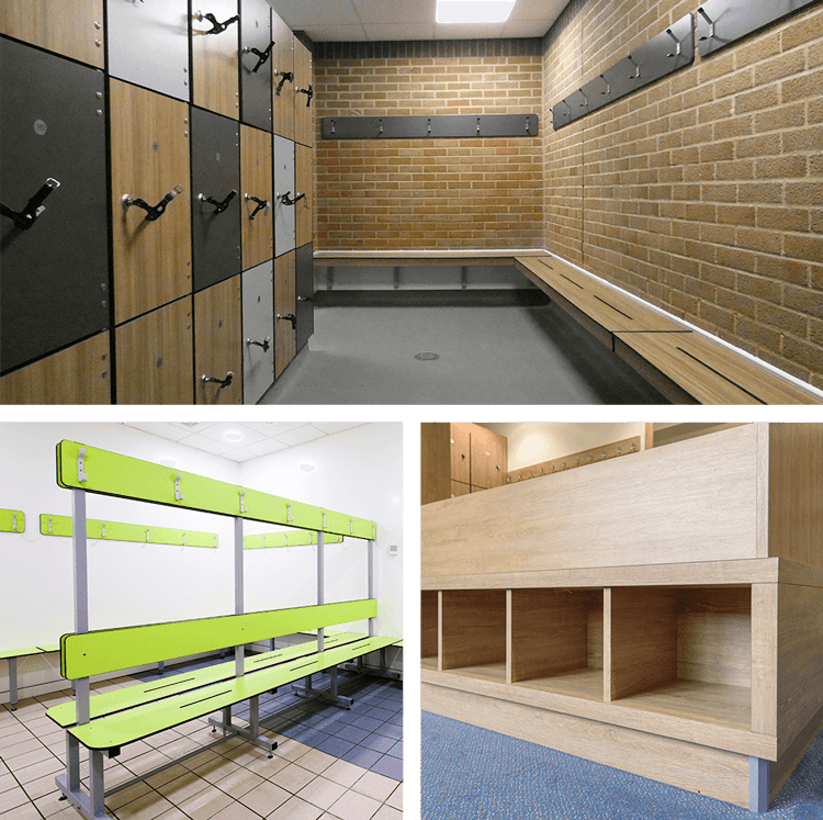 Changing Room Benches
